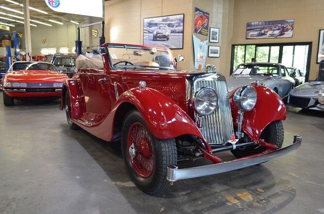 Used 1937 Aston Martin 15/98 Short-ChaSSis Drophead Coupe By E.D.