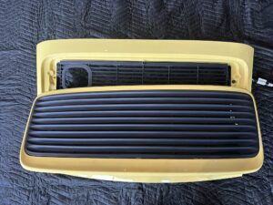 Porsche 993 Engine Lid with spoiler and elctronics