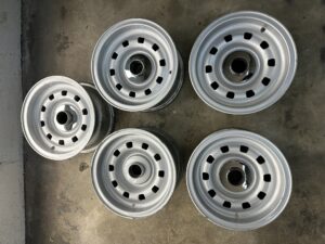 Campagnolo Wheel Set for Vintage Ferrari, 14" X 7"
