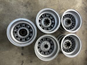 Campagnolo Wheel Set for Vintage Ferrari, 14" X 7"