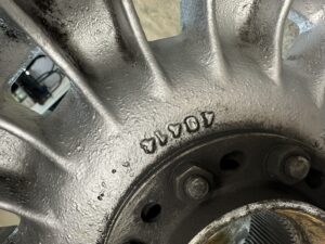 Campagnolo Wheel Set for Vintage Ferrari, 14" X 7"