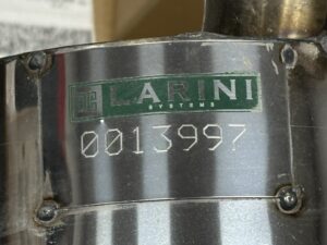 LARINI LOTUS EVORA SPORTS SYSTEM OVAL TIP MUFFLER NEW